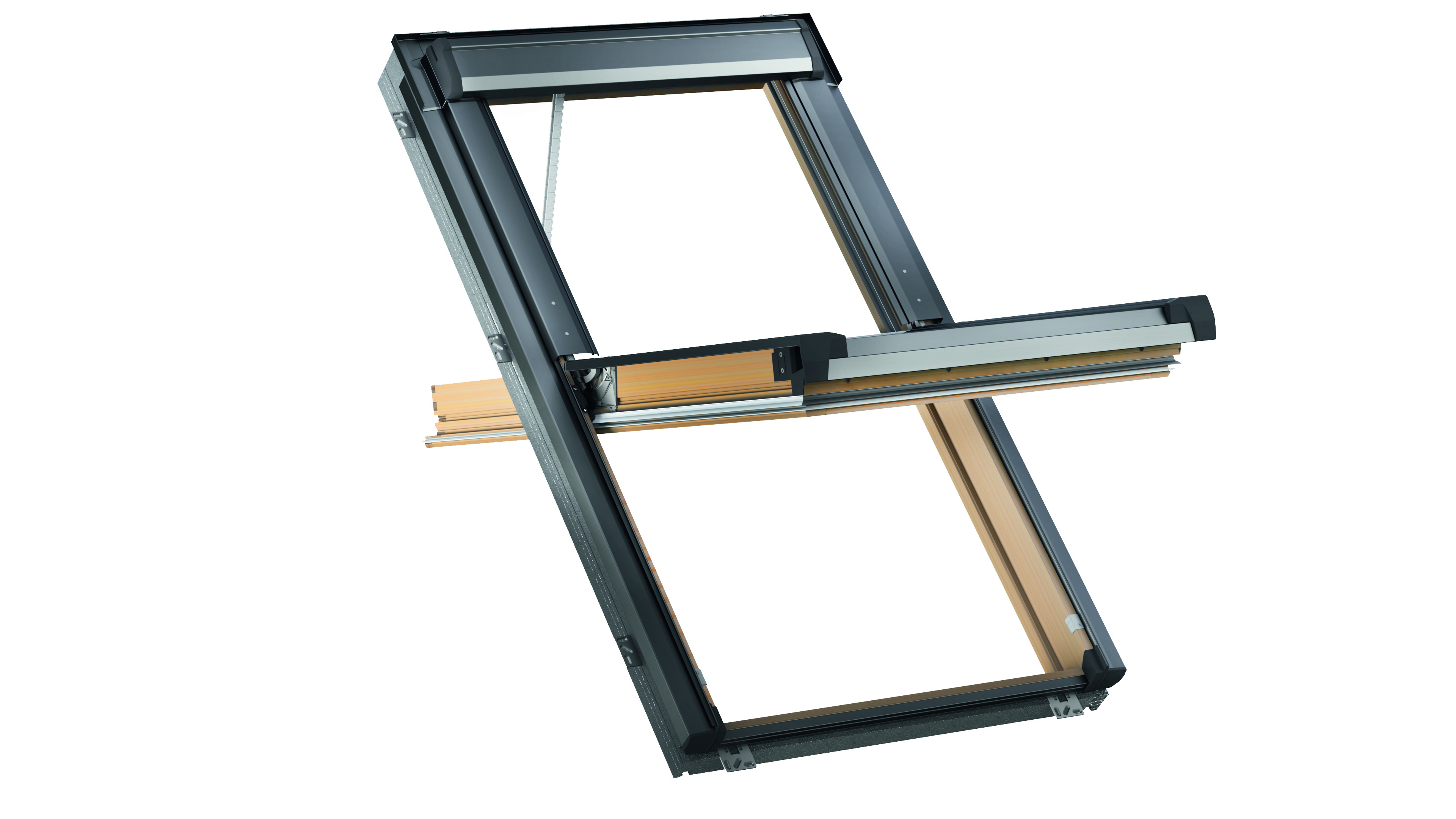 RotoQ Entrauchungsfenster Q4 Holz-861876M Fenster, Architektur, Gebäude, Dachfenster