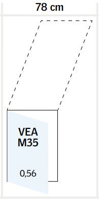 VELUX Dachterrasse Unterelement-VEAM352065M