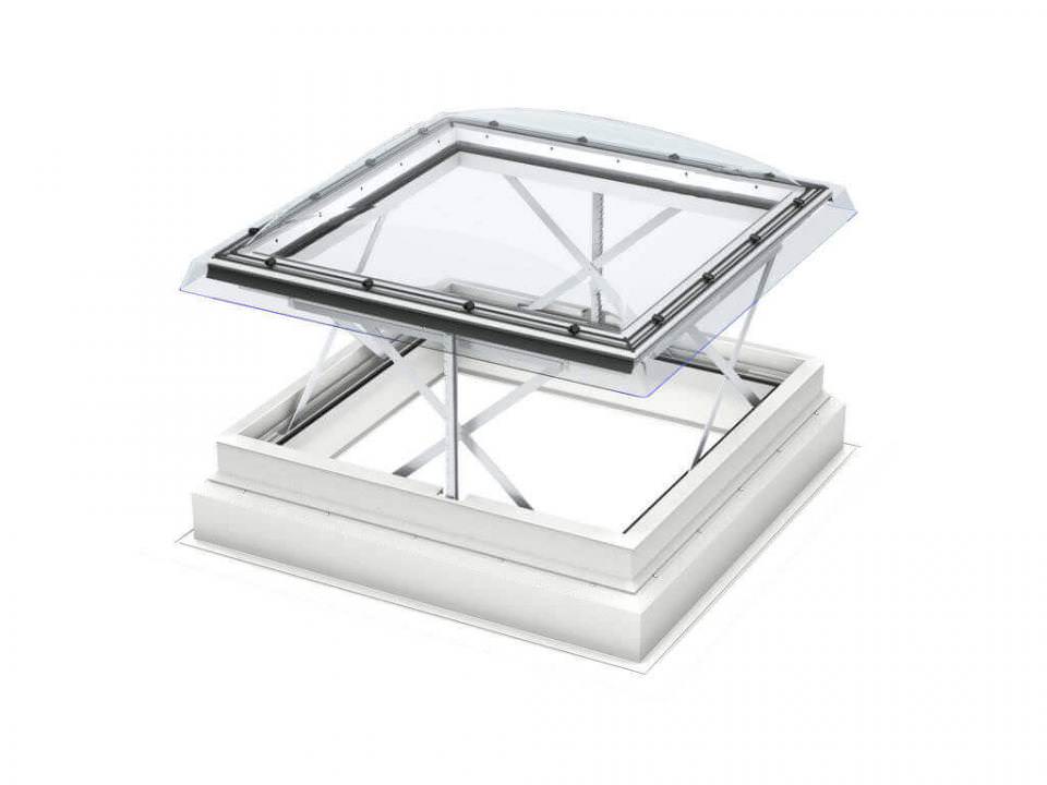 VELUX RWA Flachdach-Fenster elektrisch zu öffnen CSP-CSP1001001073QM