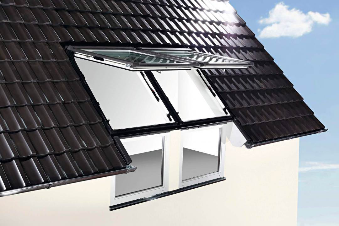 Roto Designo 2-fach Kombi-Eindeckrahmen für Fassadenanschluss Rx-528683M