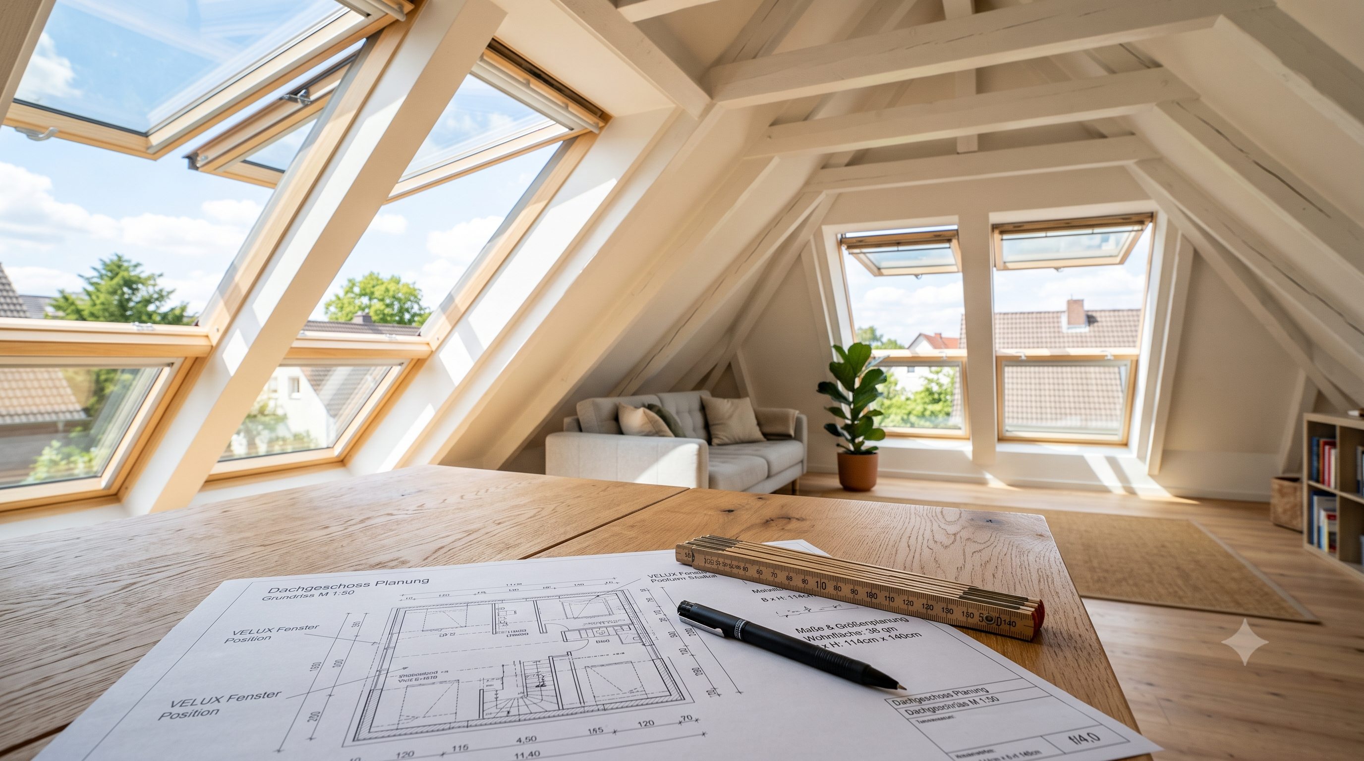 VELUX Maßtabelle: Alle Dachfenster-Größen im Überblick