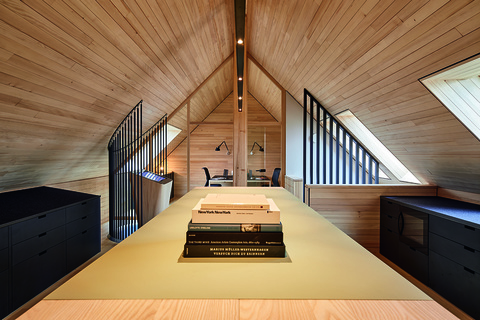 Roto Designo RotoTronic Schwingfenster R6 Holz-807445M Drinnen, Innenarchitektur, Sperrholz, Holz, Dachboden