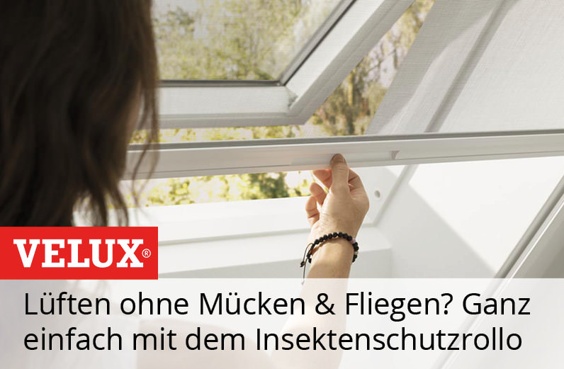 VELUX Insektenschutzrollo Einbauvideo