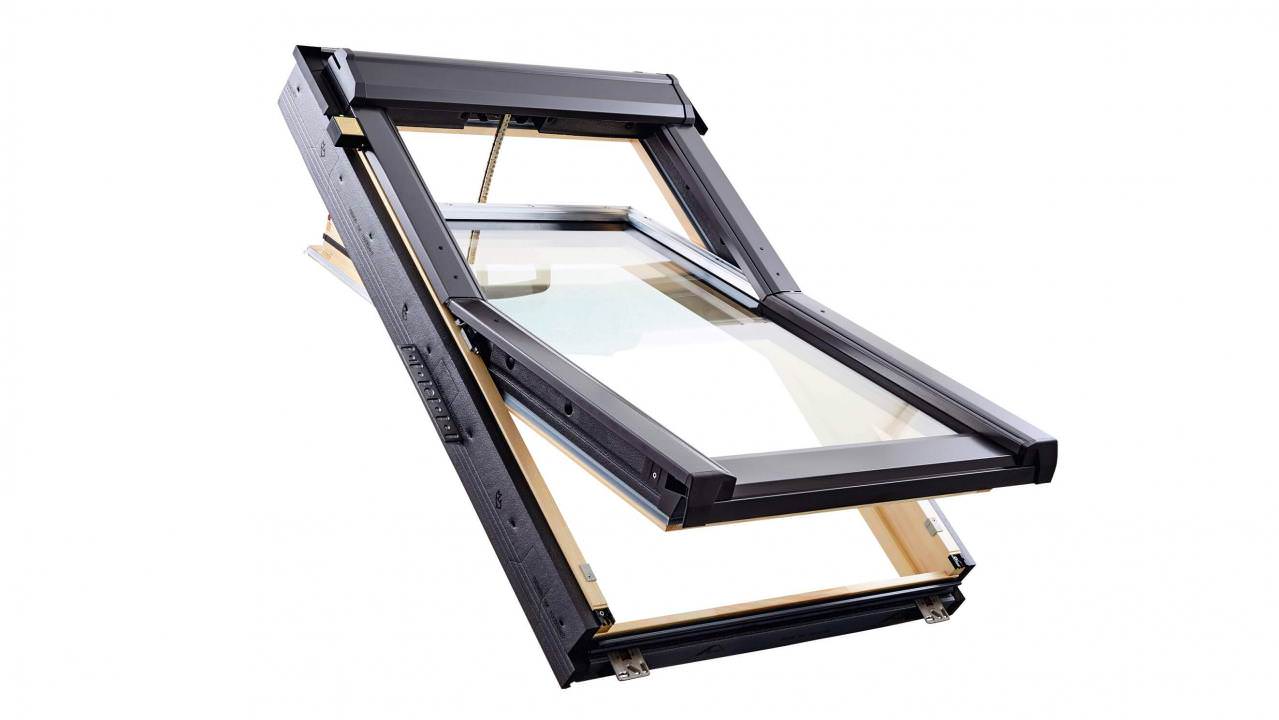 RotoQ Tronic Schwingfenster QT4 Holz-743098M
