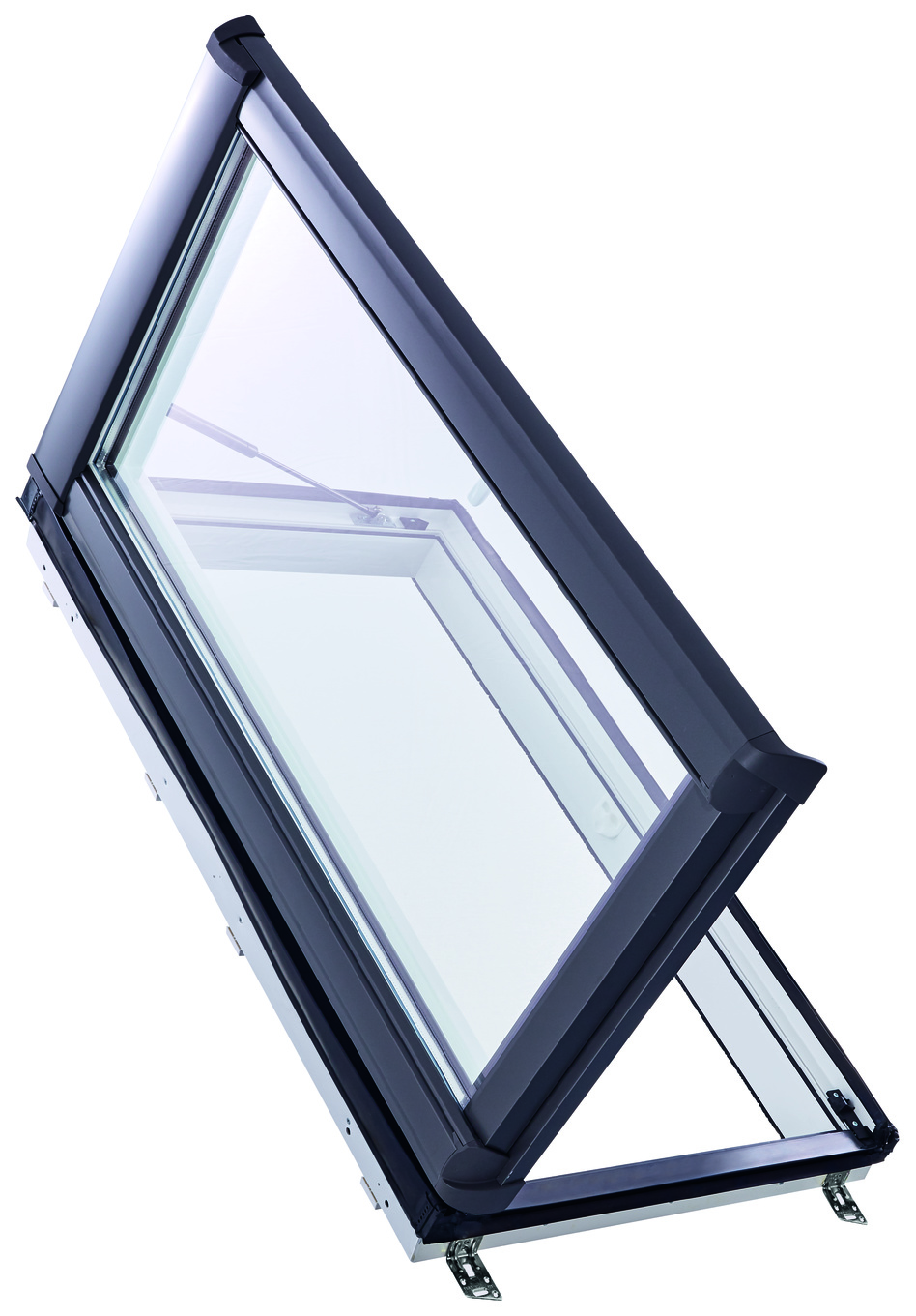 Roto Designo Wohndachausstieg R3 Kunststoff Standard Renovierung-820290M Architektur, Gebäude, Dachfenster, Fenster