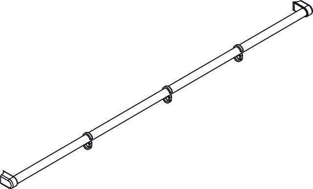 Kermi PEGA 700 Stabilisierung 0700 Silber Hochglanz-ZDSSVSSPE070VK