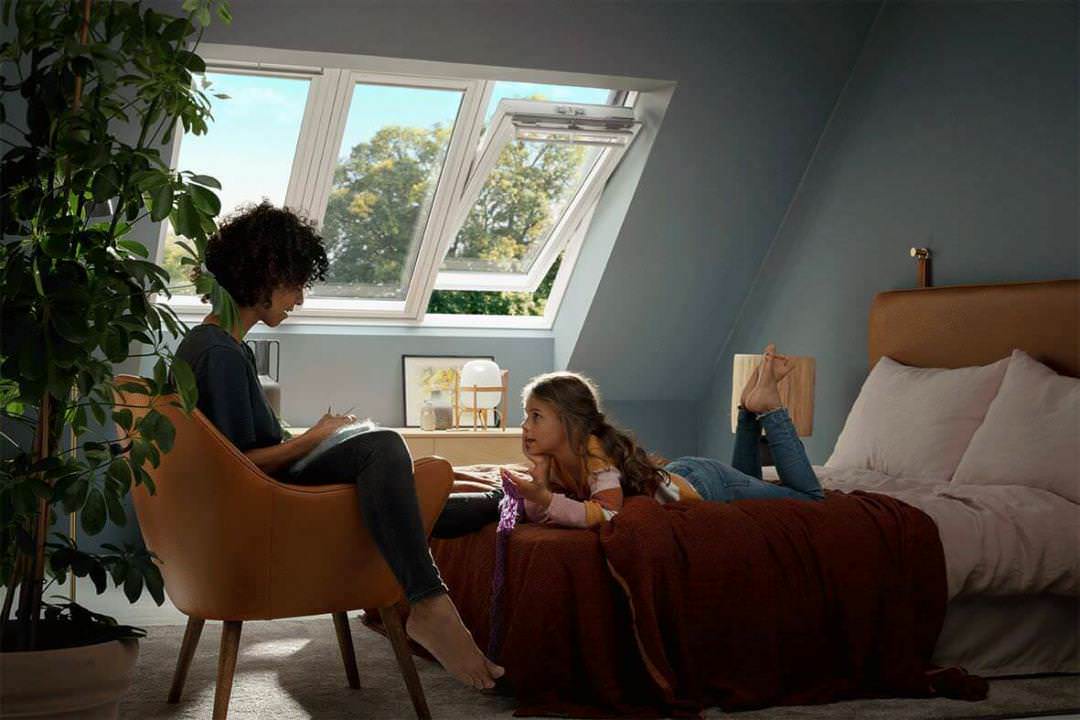 VELUX Lichtlösung Holz Alu 3-in-1-GGLSFFKF062066M